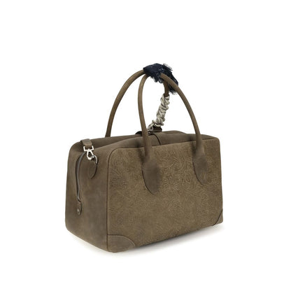 Golden Goose Braune Kalbsleder-Handtasche