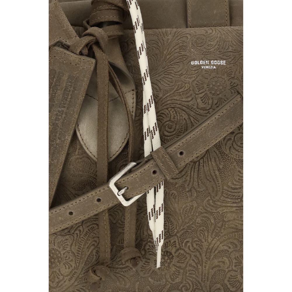 Golden Goose Braune Kalbsleder-Handtasche