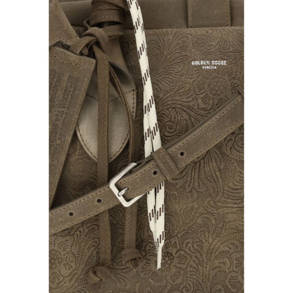 Golden Goose Braune Kalbsleder-Handtasche