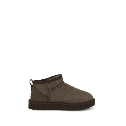 UGG Classic Ultra Mini Braune Wildleder-Boots