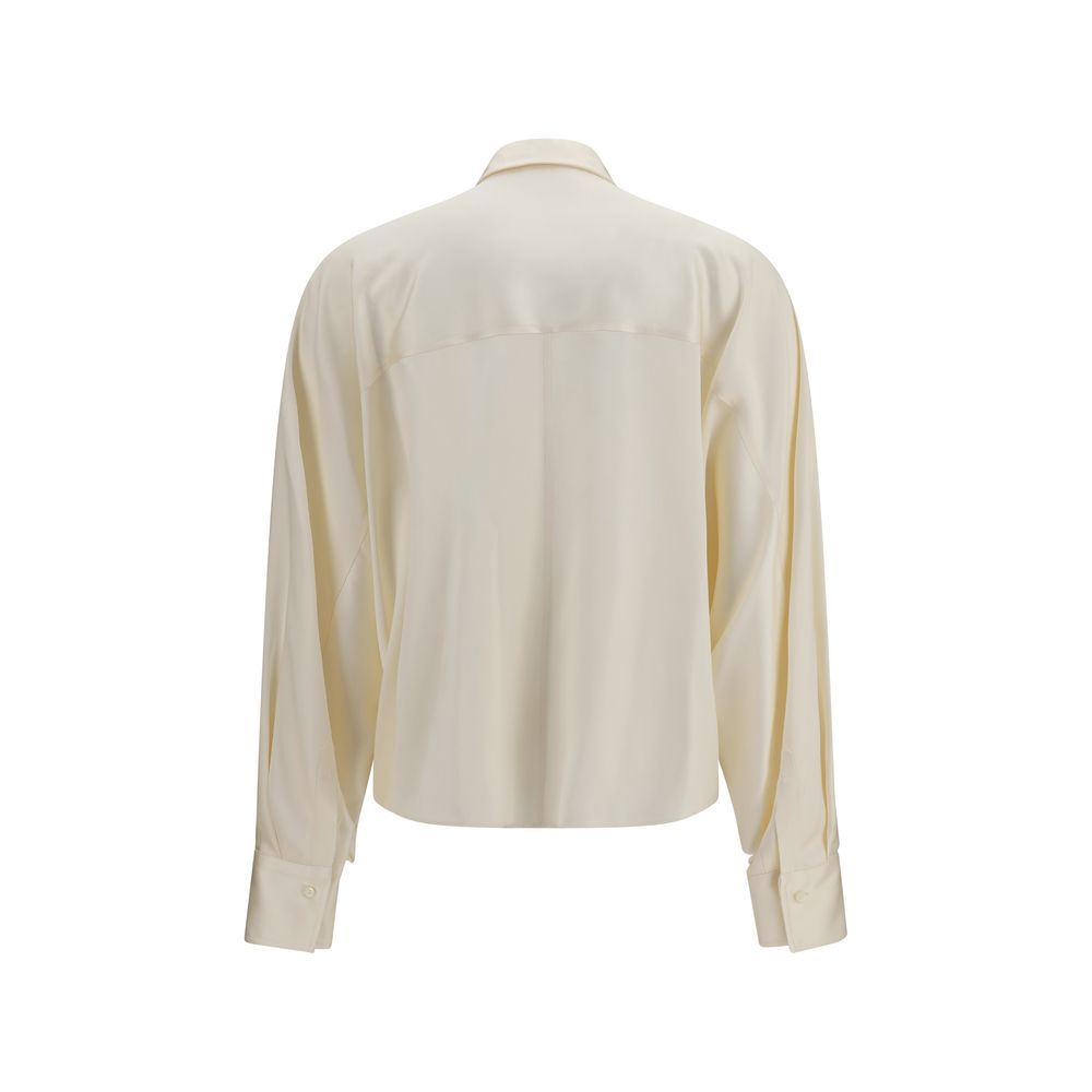 Brunello Cucinelli Beiges Silknhemd