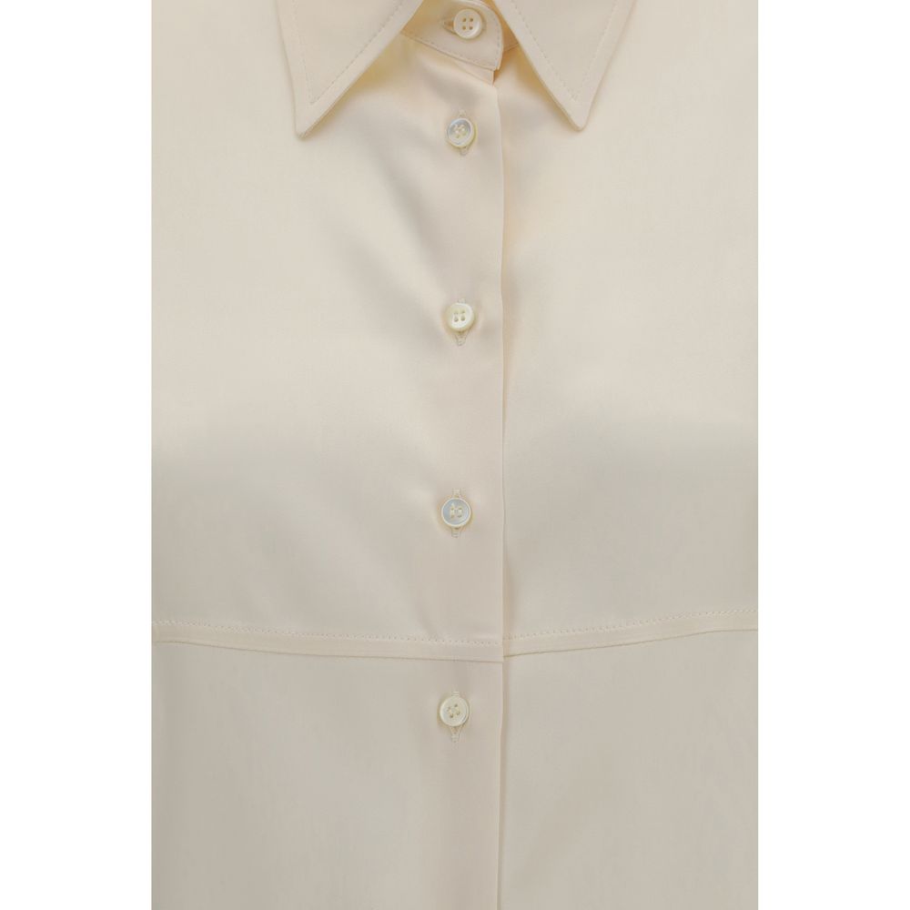 Brunello Cucinelli Beiges Silknhemd
