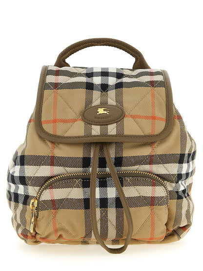 Burberry Beige Polyamidee Backpack