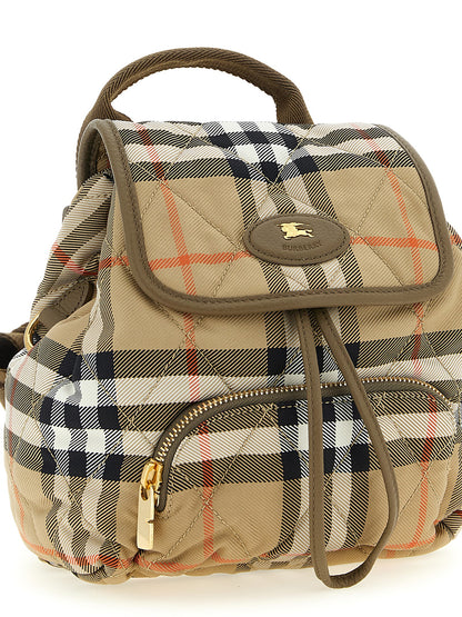 Burberry Beige Polyamidee Backpack