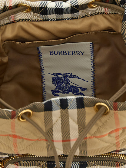 Burberry Beige Polyamidee Backpack