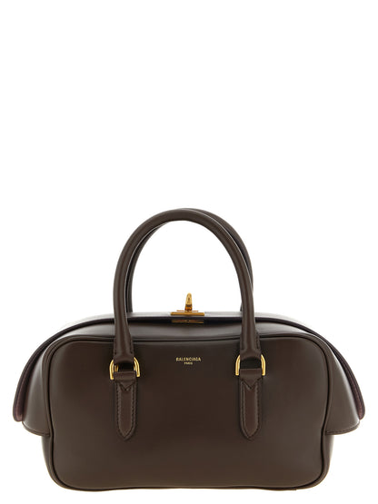 Balenciaga Handtasche aus Leder in Braun