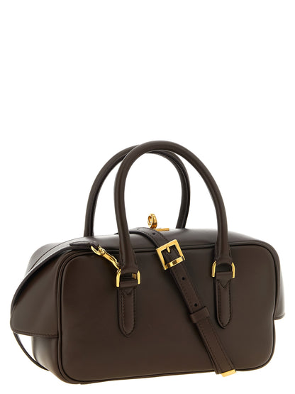 Balenciaga Handtasche aus Leder in Braun