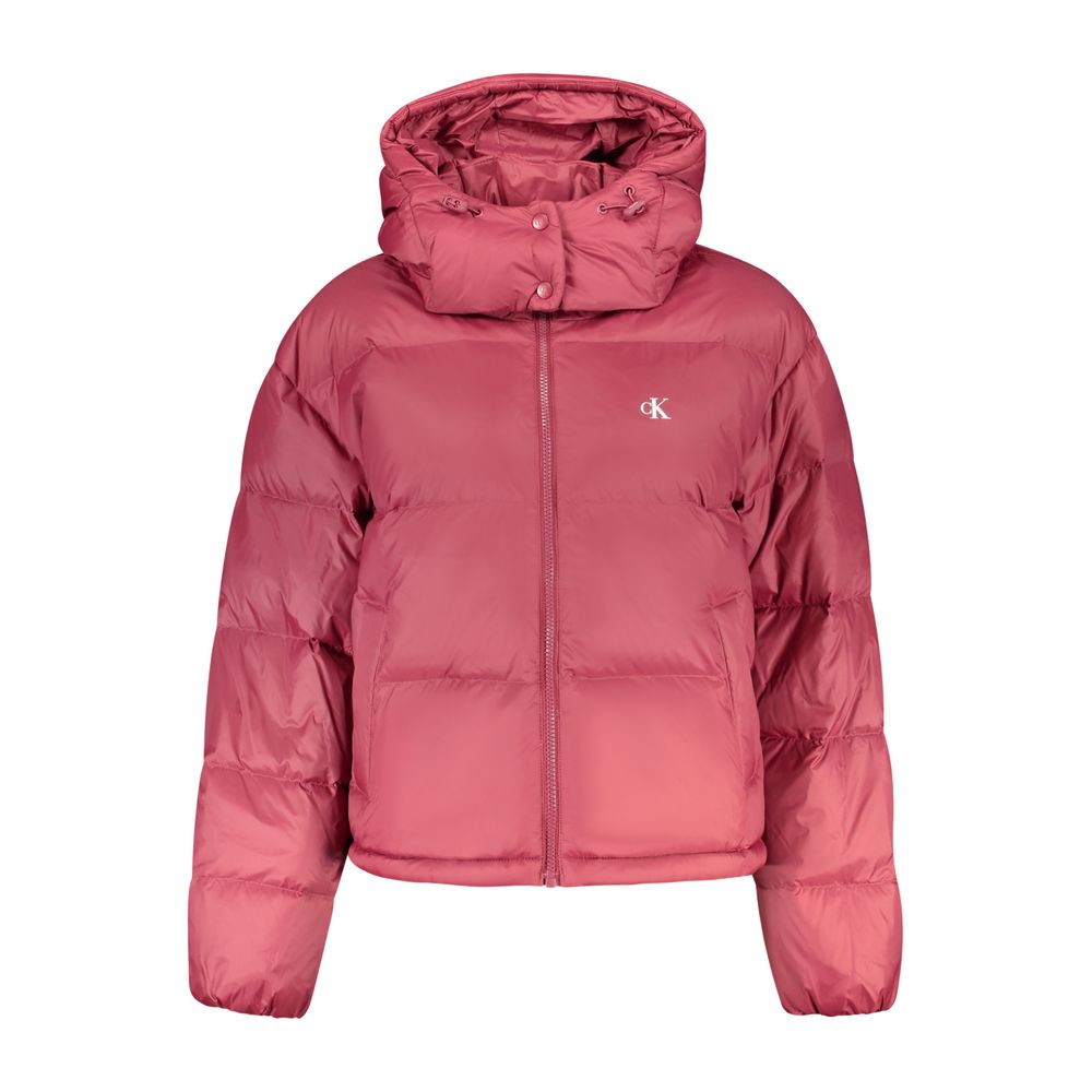 Calvin Klein Jacke aus Nylon in Rot