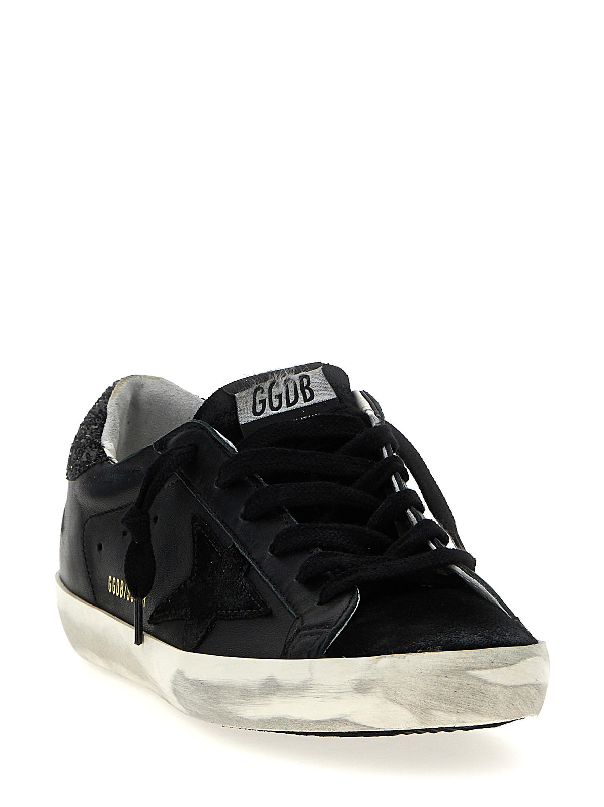 Golden Goose Sneaker Super-Star Nere in Pelle