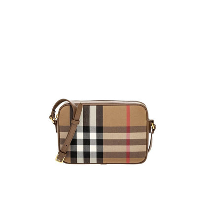 Burberry Braune Leder-Schultertasche