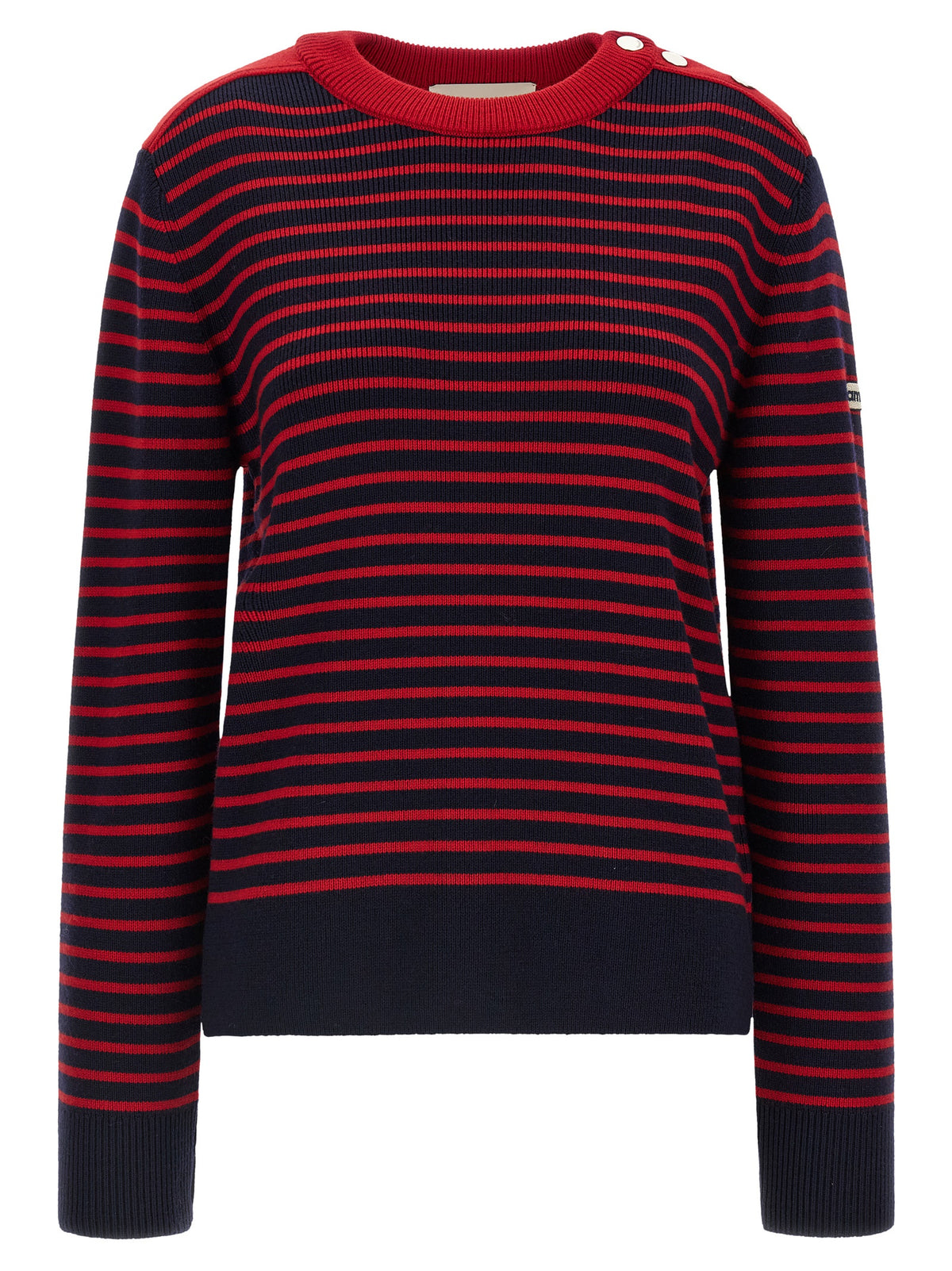 Ami Paris Maglione Blu in Lana