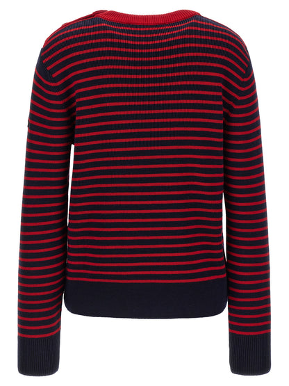 Ami Paris Maglione Blu in Lana