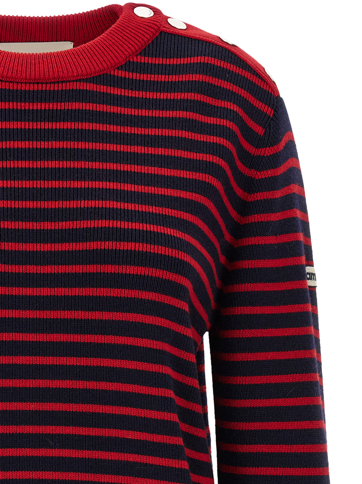 Ami Paris Maglione Blu in Lana