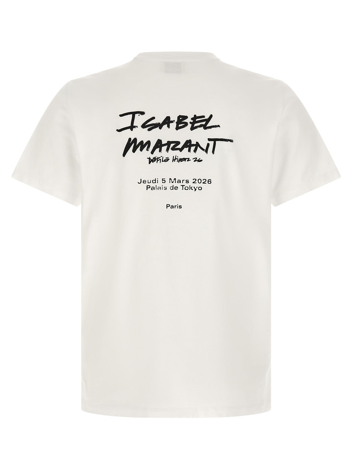 Isabel Marant T-Shirt Zewel Bianca in Cotone