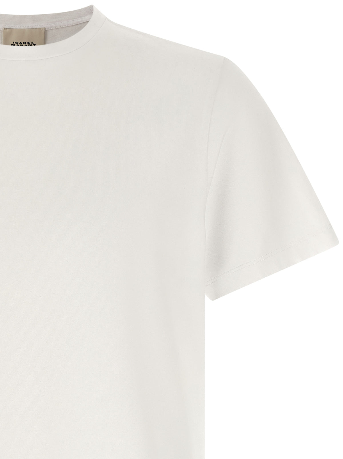 Isabel Marant T-Shirt Zewel Bianca in Cotone