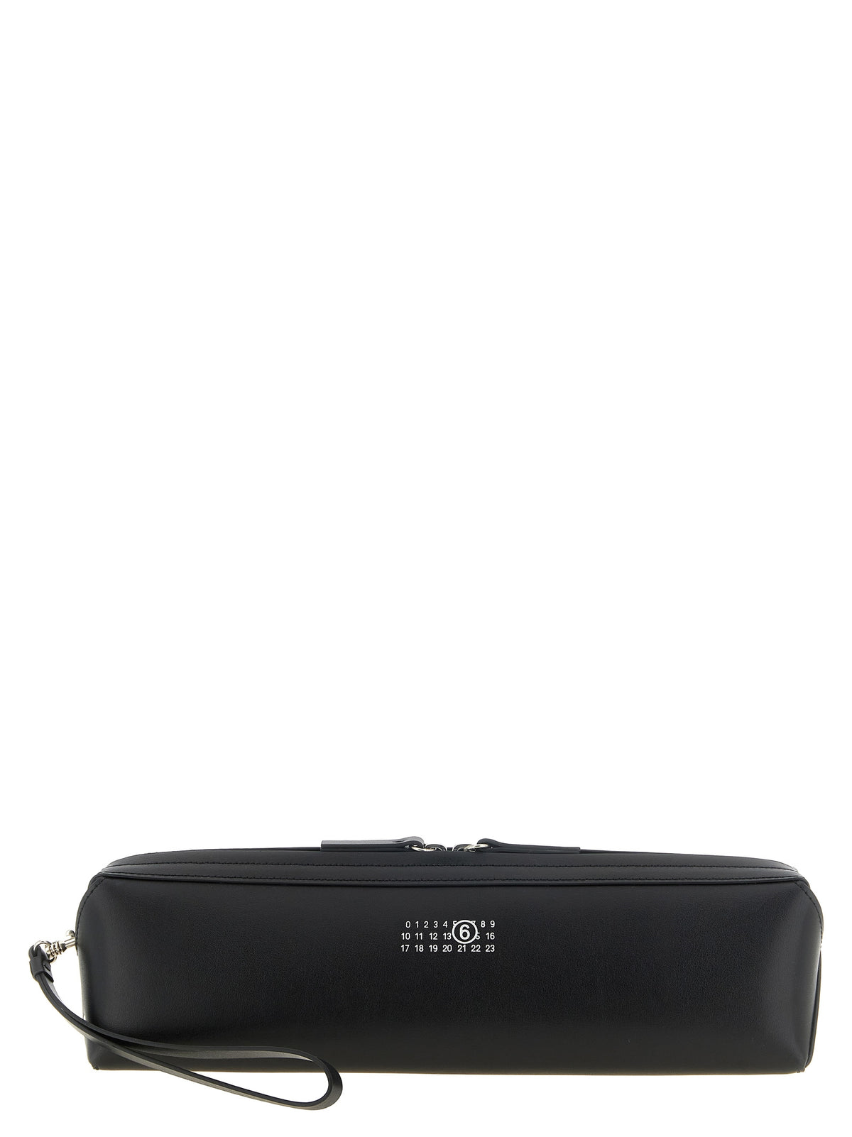 MM6 Maison Margiela Clutch Nera in Pelle
