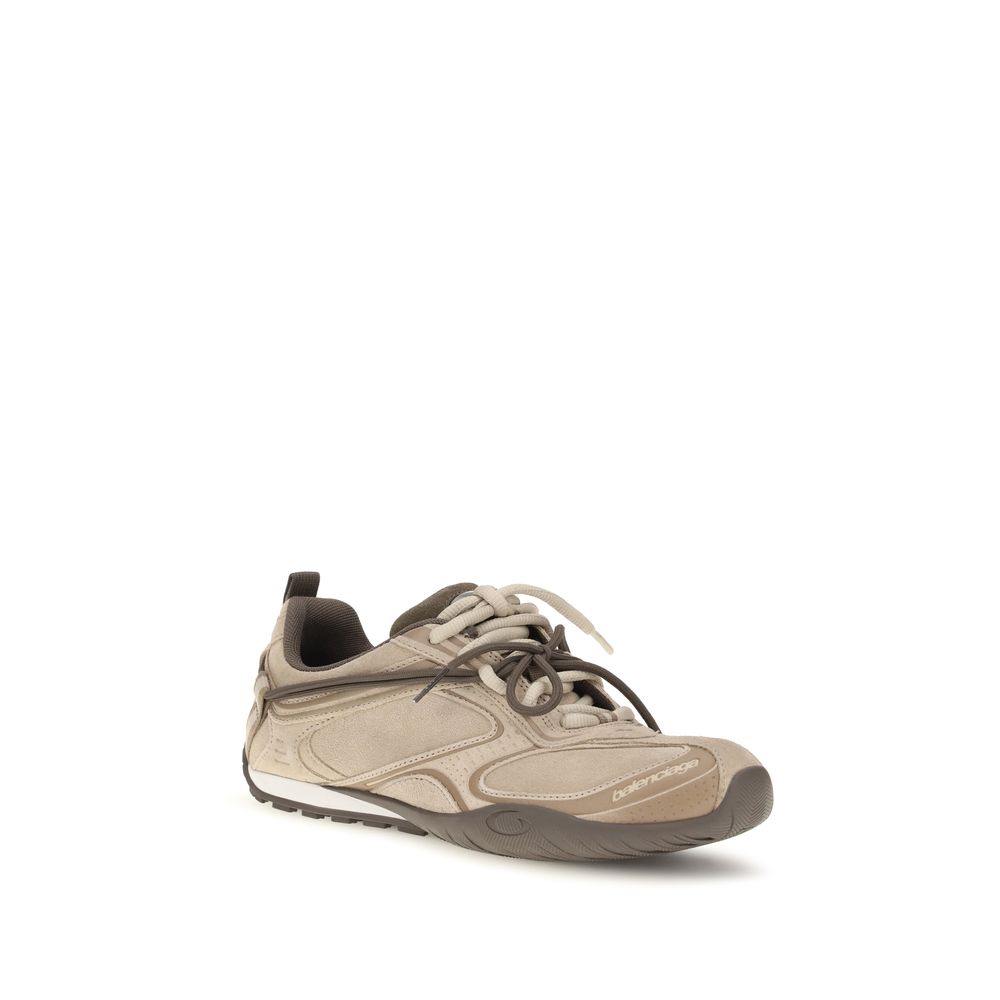 Balenciaga Sneaker Beige in Camoscio