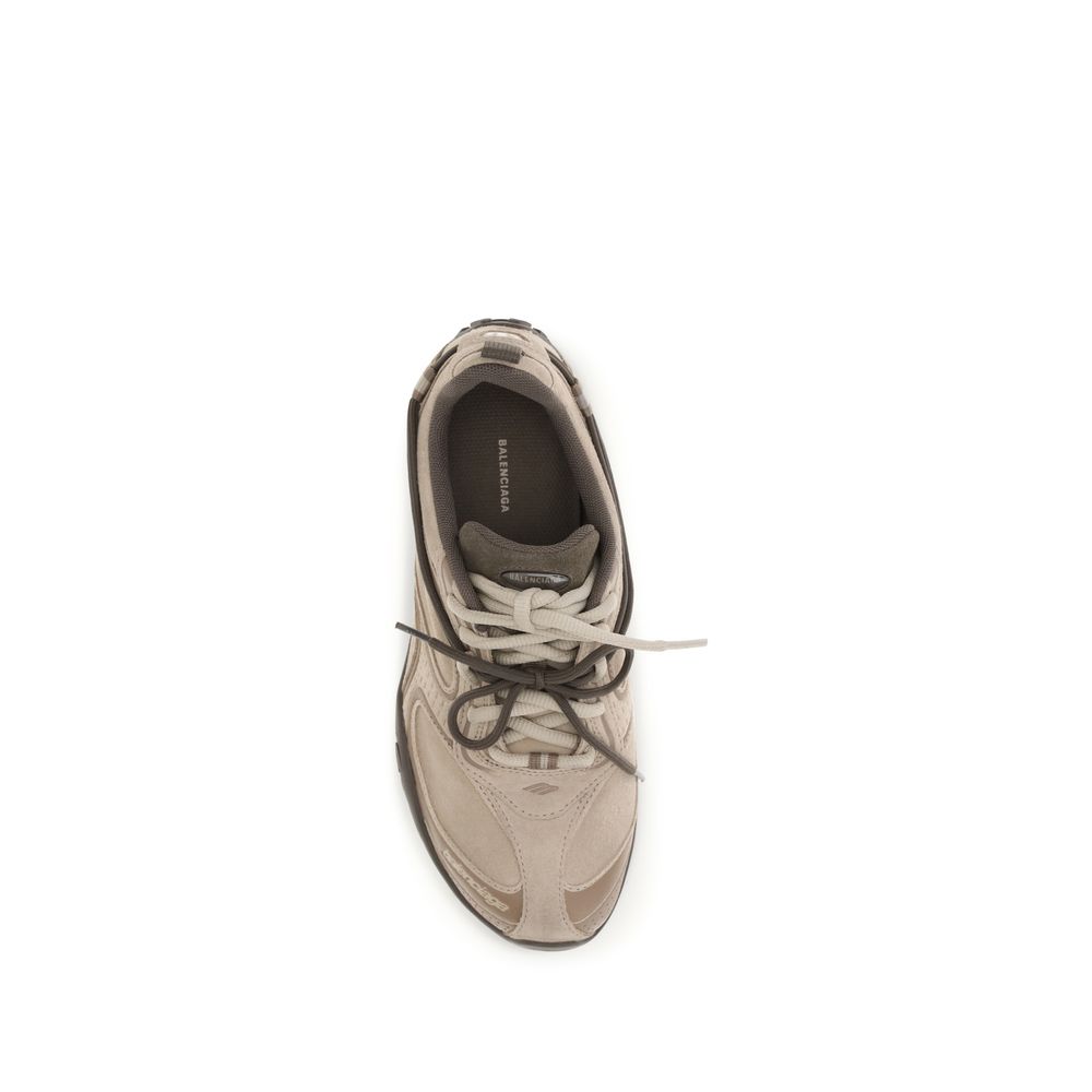 Balenciaga Sneaker Beige in Camoscio