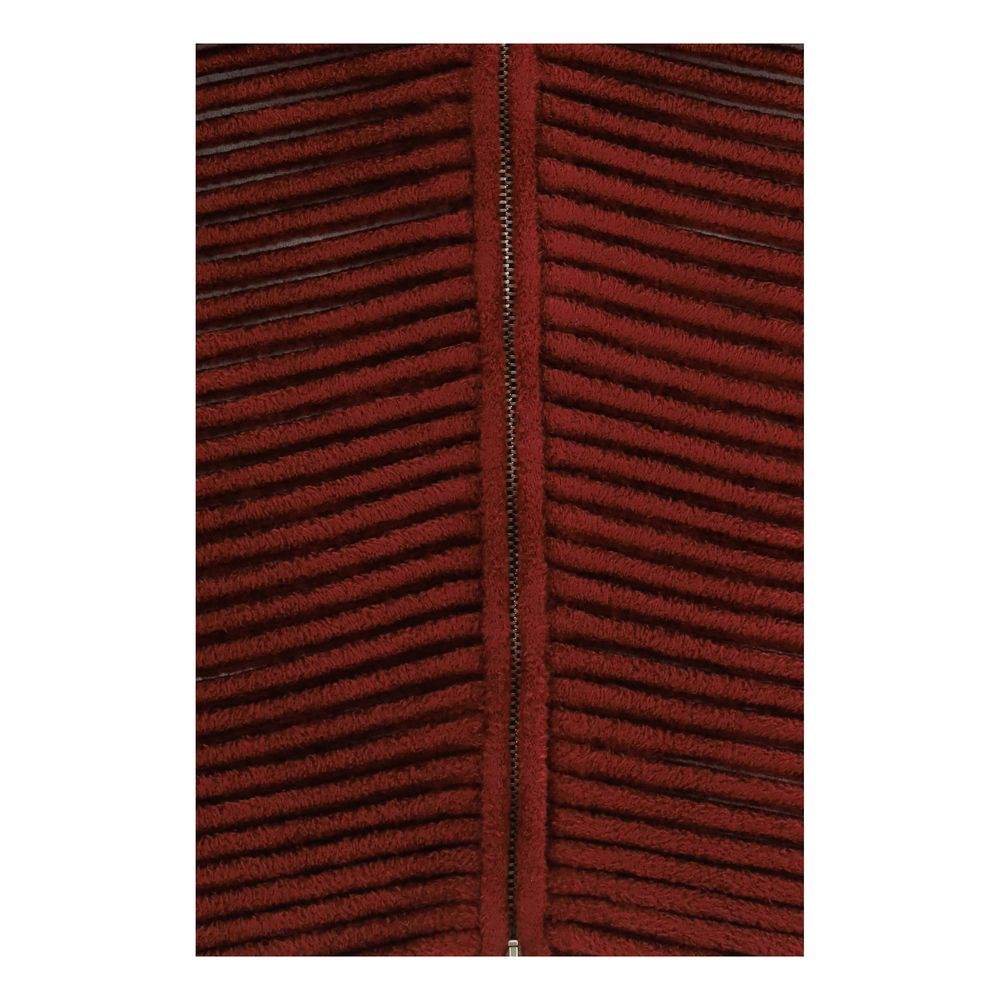Giorgio Armani Cardigan Bordeaux in Misto Viscosa