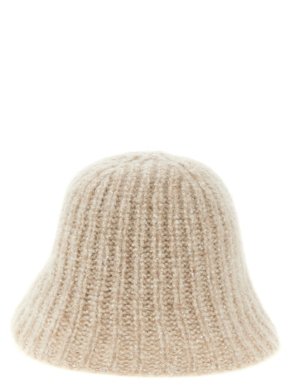 Brunello Cucinelli Accessoire aus Leder in Beige