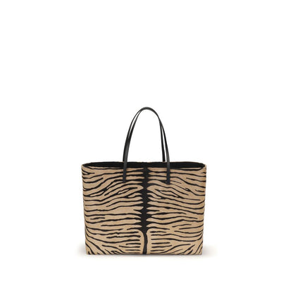 Fendi Beige Calfskin Shoulder Bag