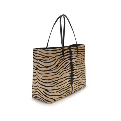 Fendi Beige Calfskin Shoulder Bag
