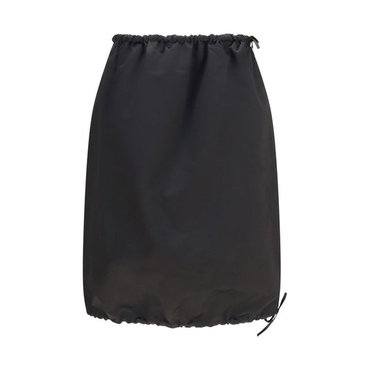 Fendi Pantaloni Cargo Neri in Cotone