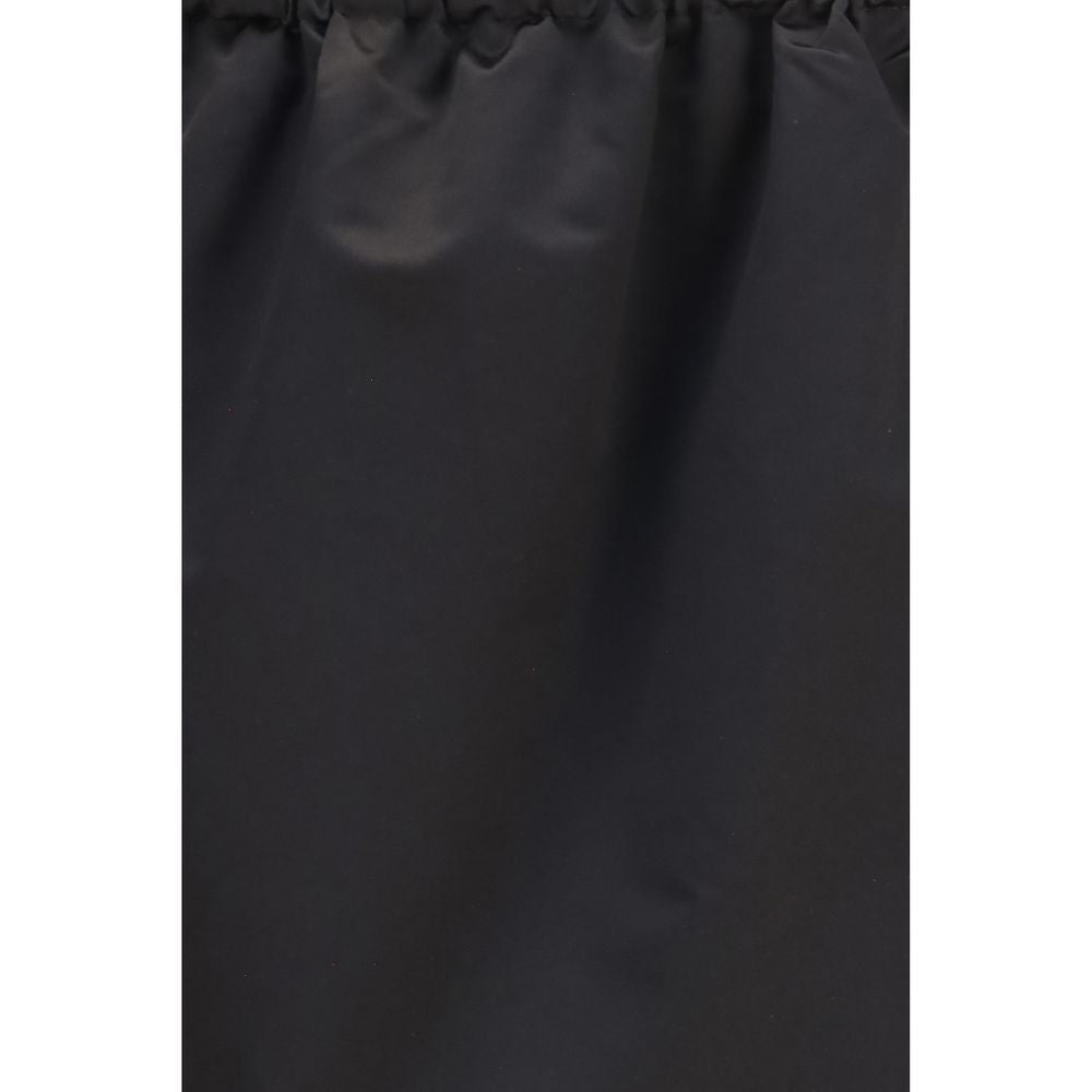 Fendi Pantaloni Cargo Neri in Cotone
