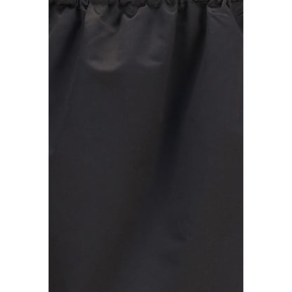 Fendi Pantaloni Cargo Neri in Cotone