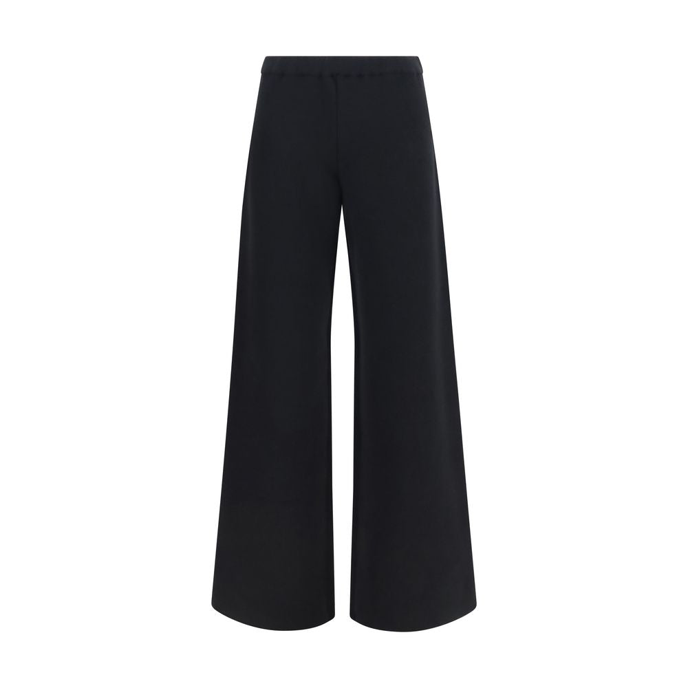 Fendi Black Cashmere Casual Trousers