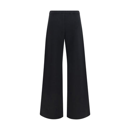 Fendi Black Cashmere Casual Trousers