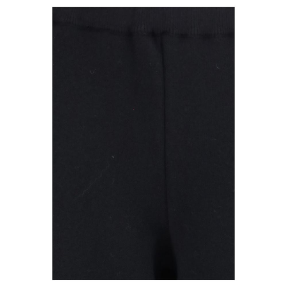 Fendi Black Cashmere Casual Trousers