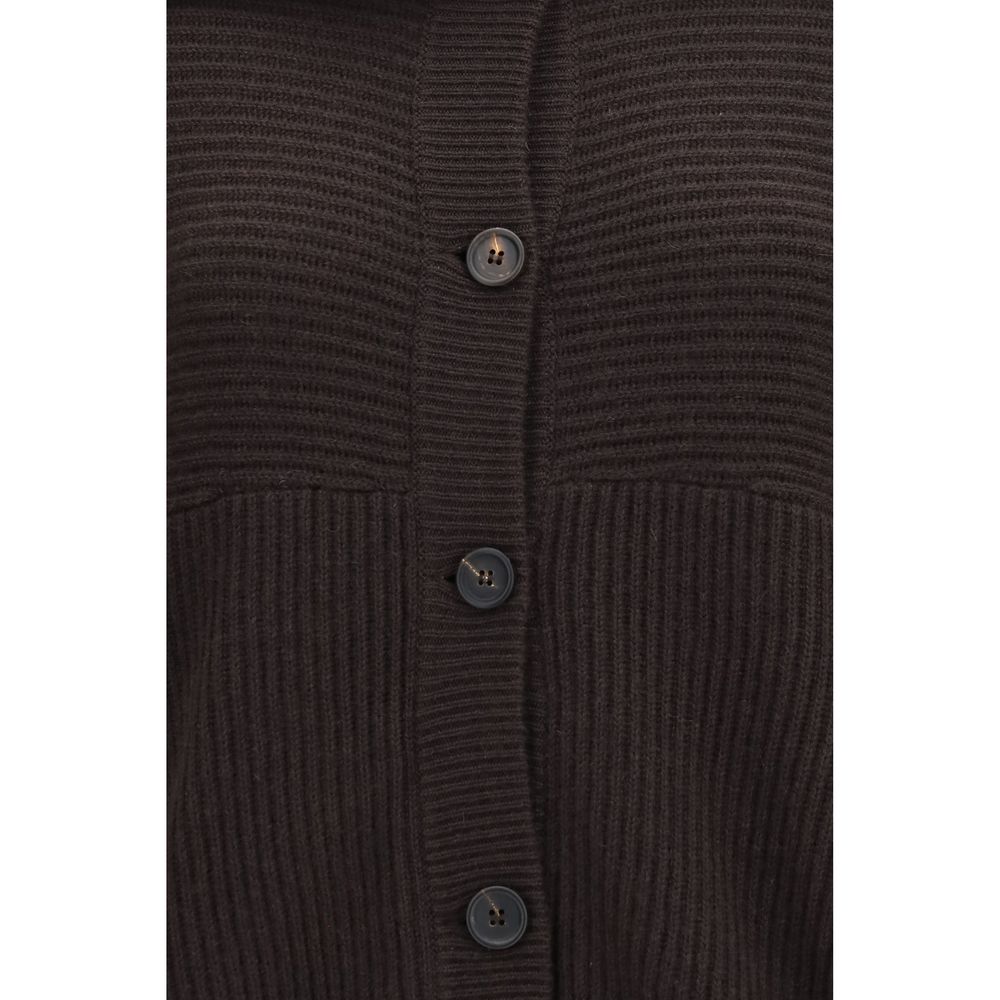Brunello Cucinelli Brauner Kaschmir-Strickjacke