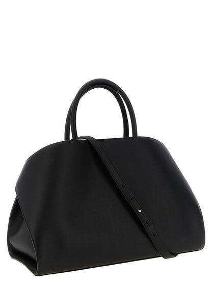 Ferragamo Borsa Nera in Pelle di Vitello