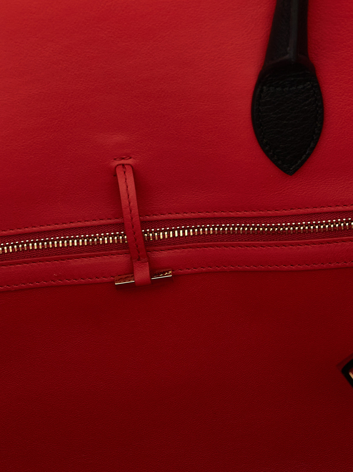 Ferragamo Borsa Nera in Pelle di Vitello