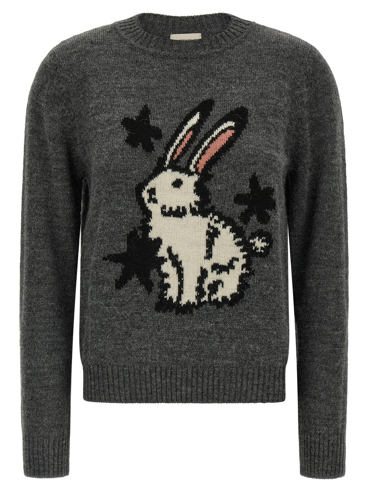 Weekend Max Mara Maglione Grigio in Alpaca e Lana