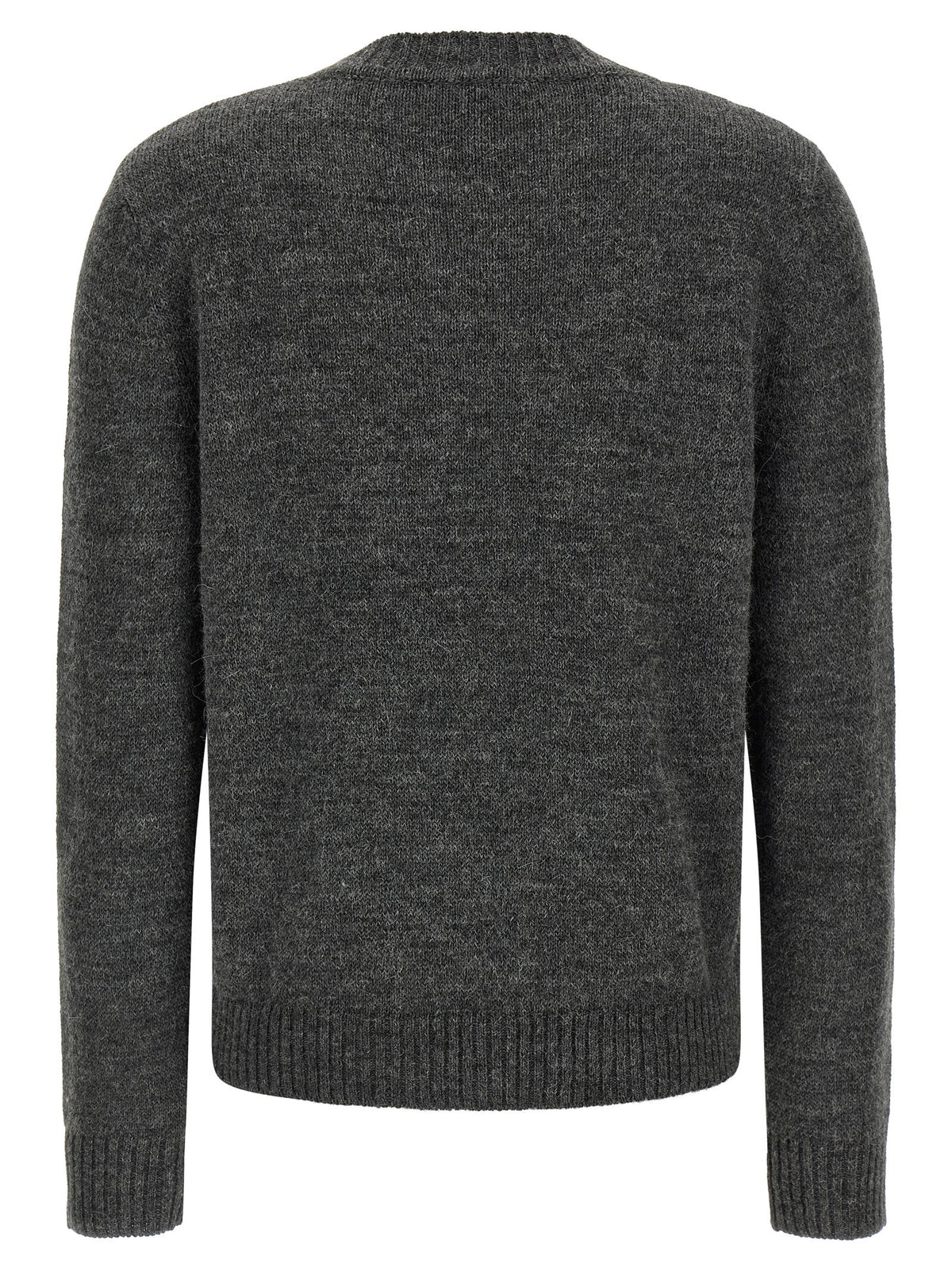 Weekend Max Mara Maglione Grigio in Alpaca e Lana