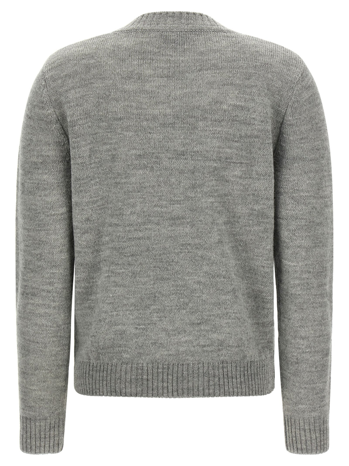 Weekend Max Mara Maglione Grigio in Alpaca e Lana