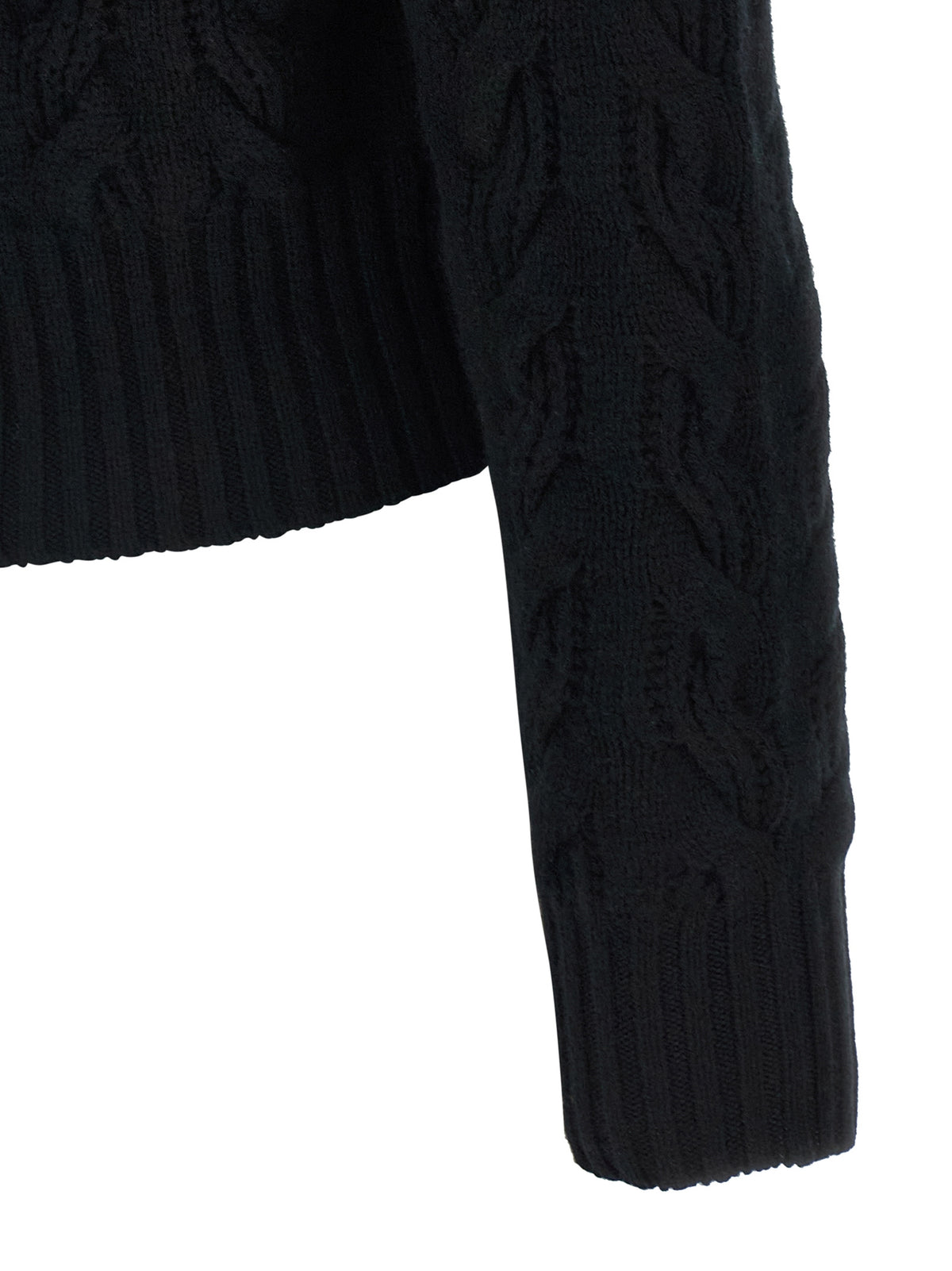 Max Mara Cardigan Nero in Lana