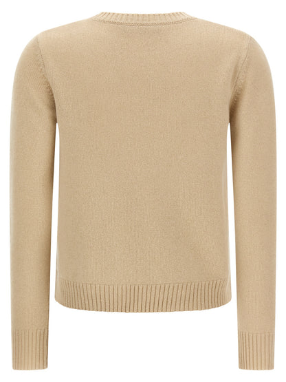 Max Mara Cardigan Beige in Lana