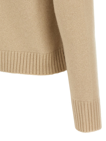 Max Mara Cardigan Beige in Lana