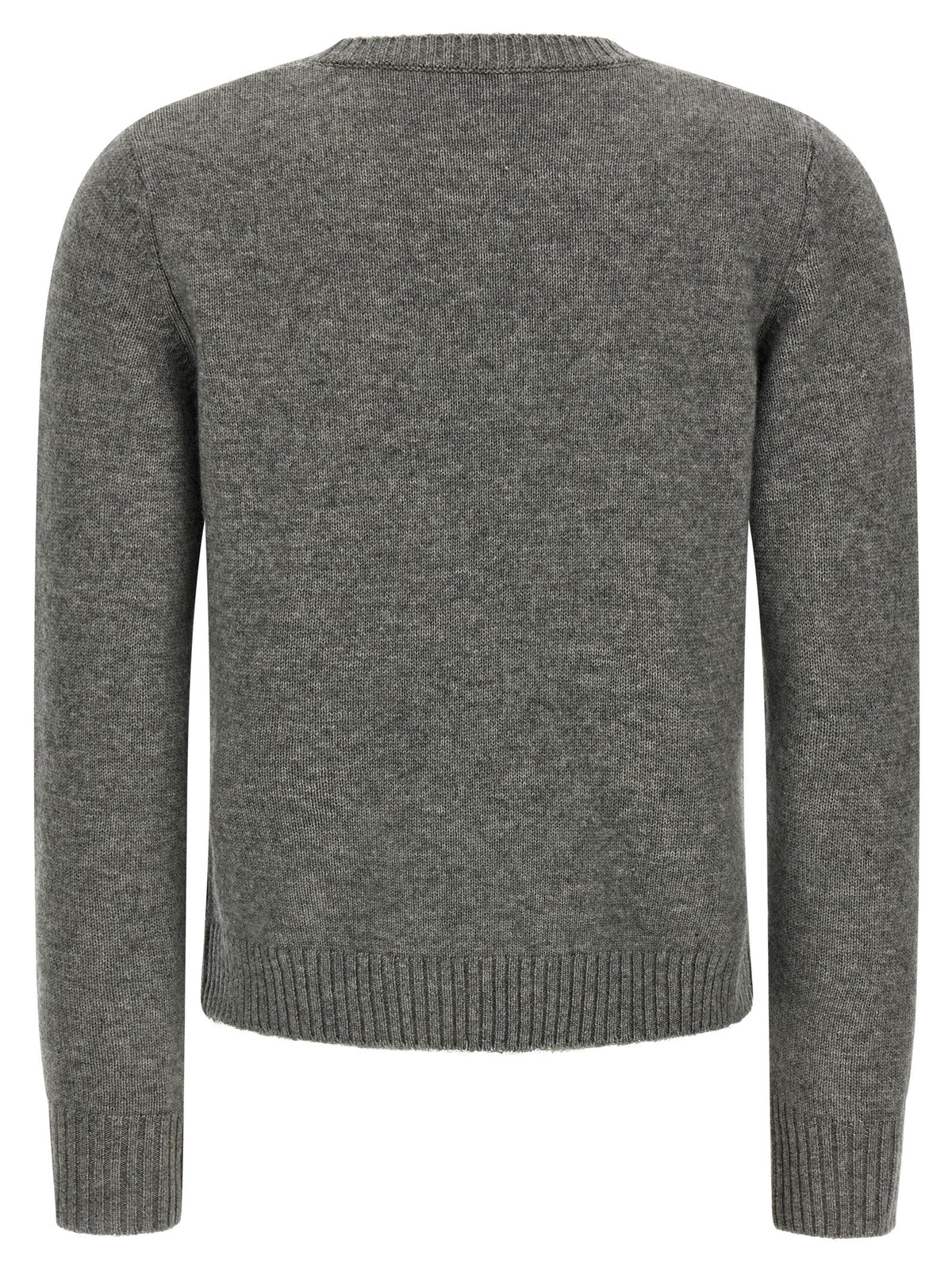 Max Mara Cardigan Grigio in Lana