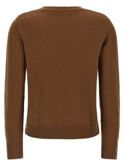 Max Mara Cardigan Marrone in Lana