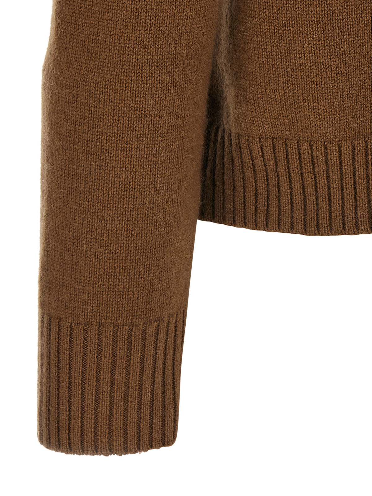 Max Mara Cardigan Marrone in Lana