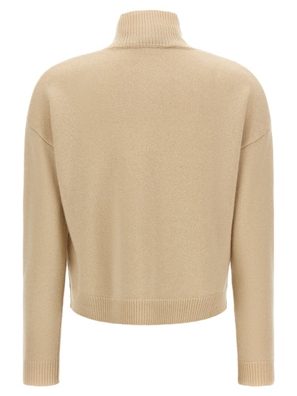 Max Mara Cardigan Beige in Lana
