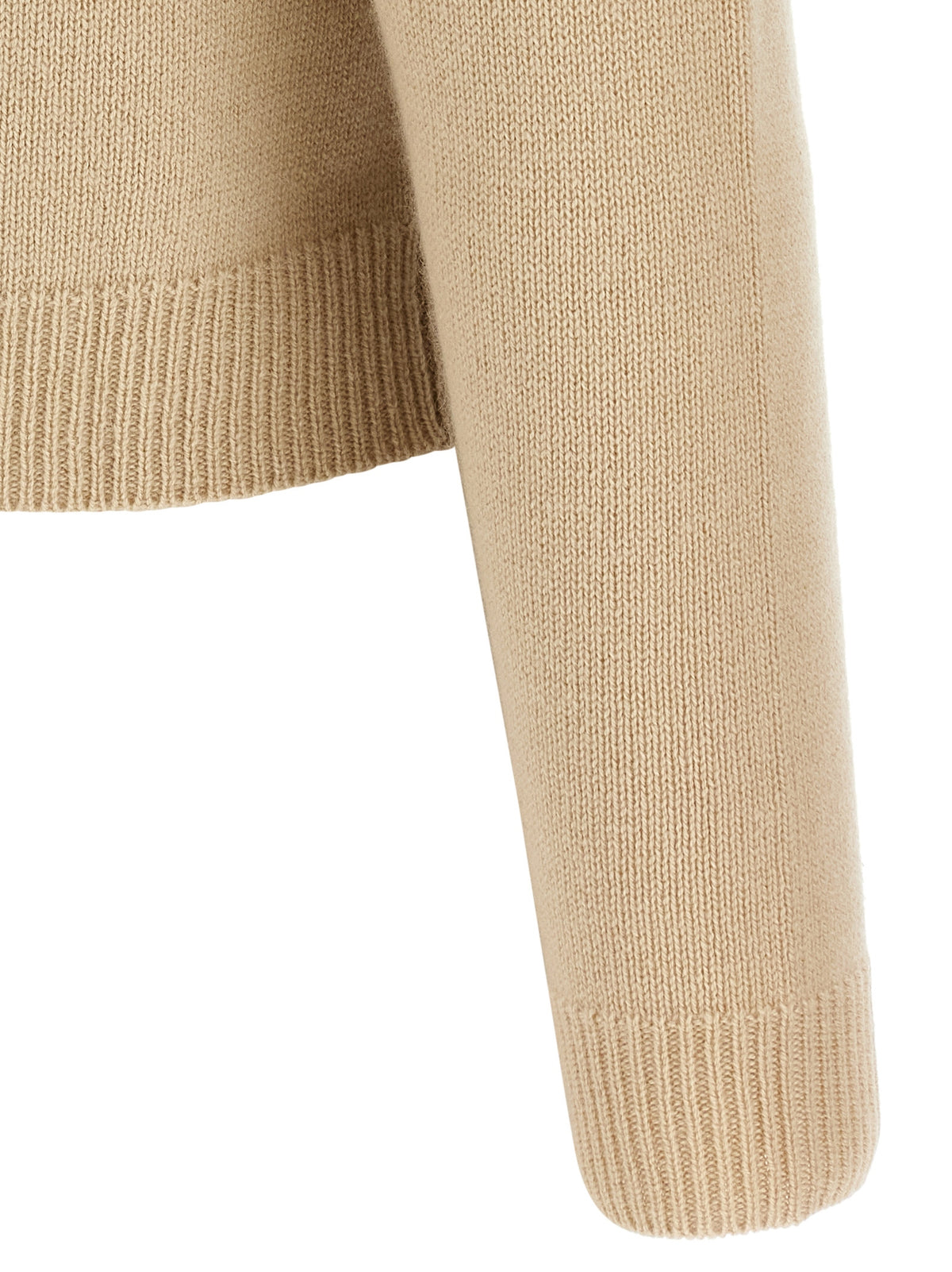 Max Mara Cardigan Beige in Lana