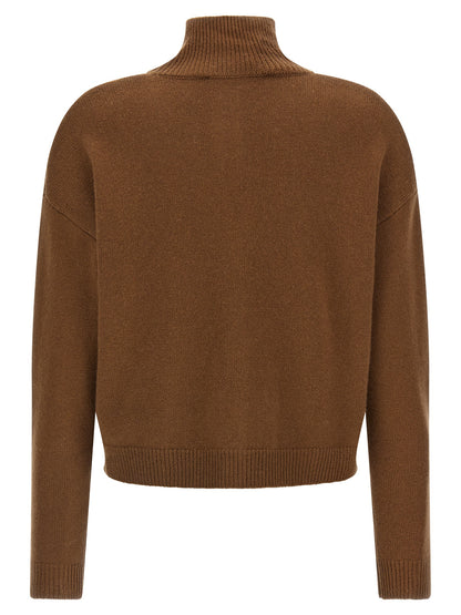 Max Mara Cardigan Marrone in Lana