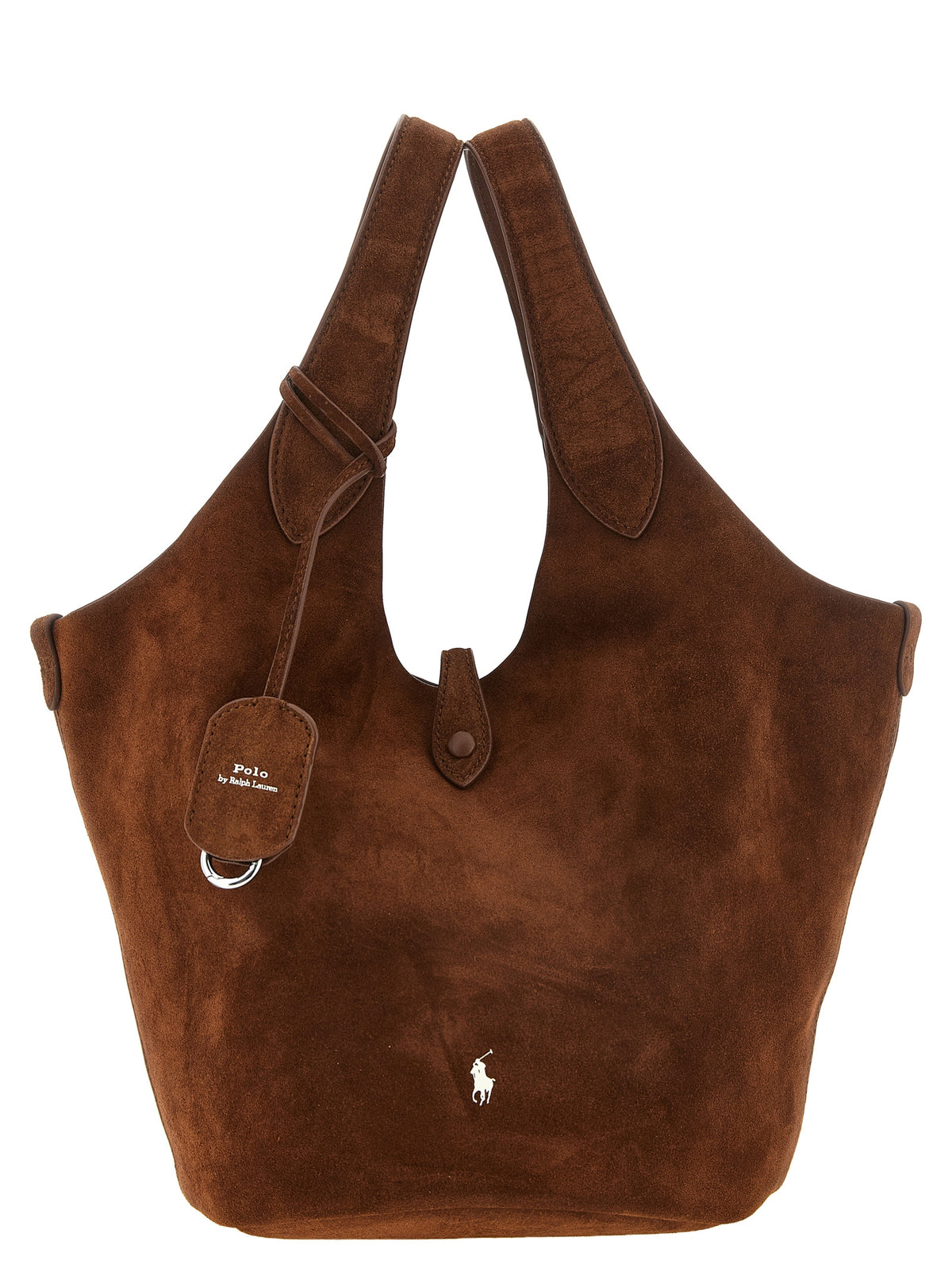 Polo Ralph Lauren Borsa Marrone in Pelle di Vitello