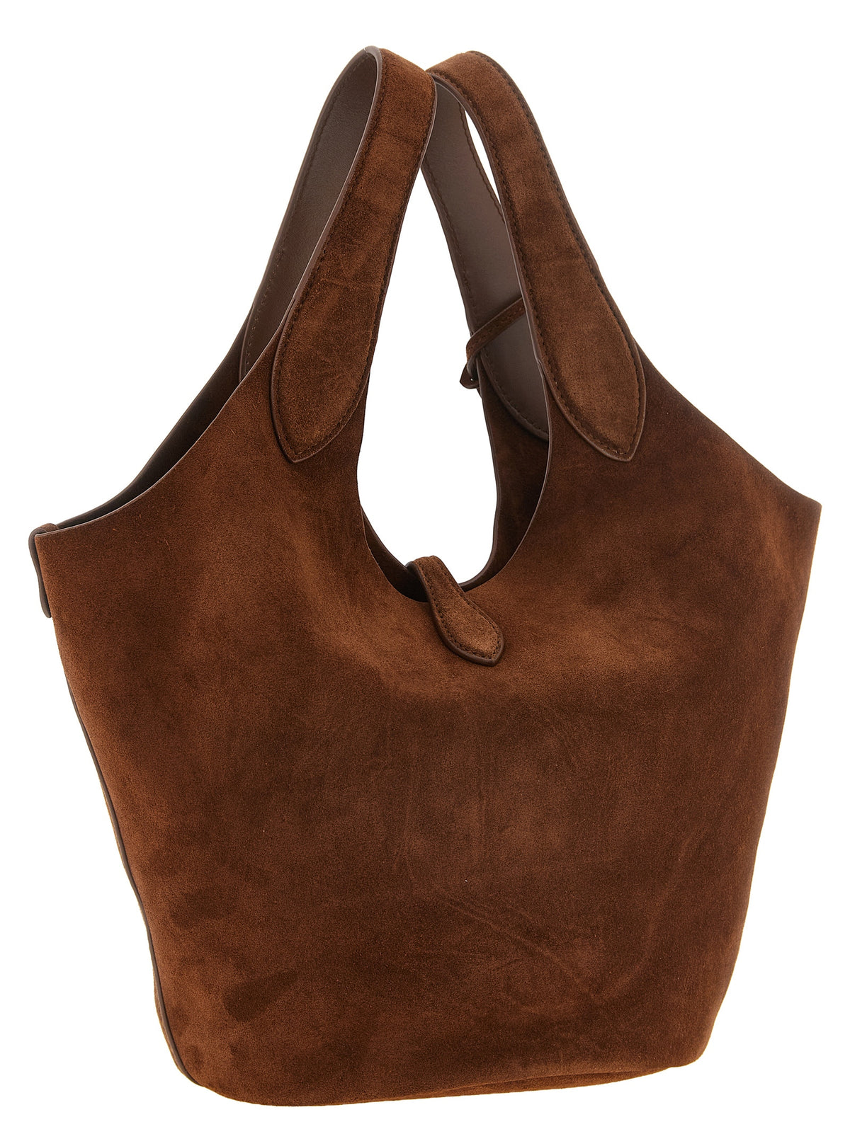 Polo Ralph Lauren Borsa Marrone in Pelle di Vitello