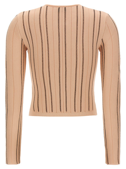 Elisabetta Franchi Cardigan Multicolore in Viscosa